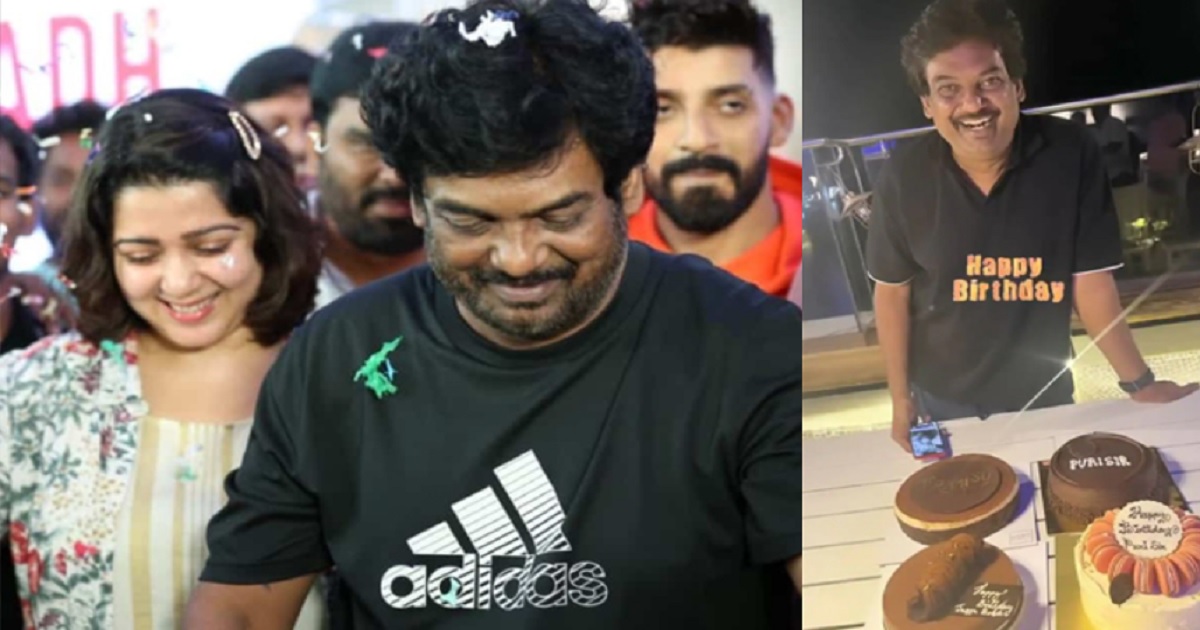 charmi-kaur-celebrated-director-puri-jagannadh-birthday-2023-on-the-sets-of-ismart-shankar-2