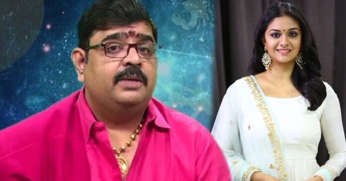 keerthy-suresh-trying-to-meet-famous-astrologer-venu-swamy-for-blessings