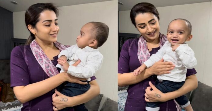 trisha-with-baby