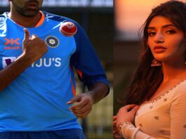 cricketer-ashwin-about-sreeleela-and-her-dance-in-guntur-kaaram-movie