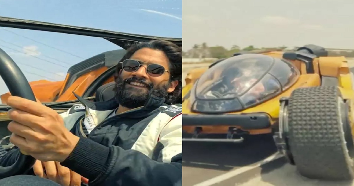 naga-chaitanya-post-riding-bujji-super-car-from-kalki-2898-ad