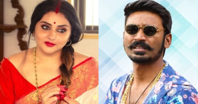 namitha-sensational-comments-on-dhanush-as-he-cheated-her