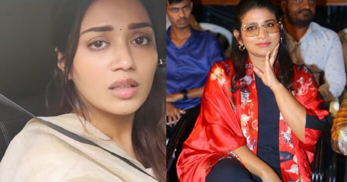 nivetha-pethuraj-responded-on-viral-video-at-paruvu-series-launch-bacame-problem-to-sushmitha-konidela